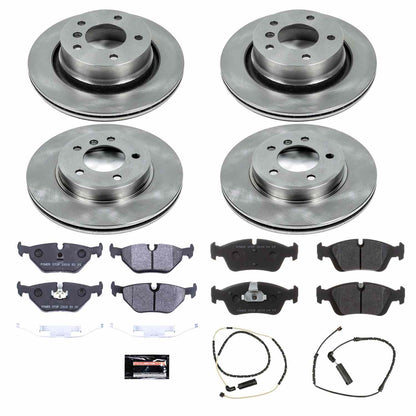 PowerStop Power Stop 03-08 BMW Z4 Front & Rear Track Day SPEC Brake Kit TDSK873
