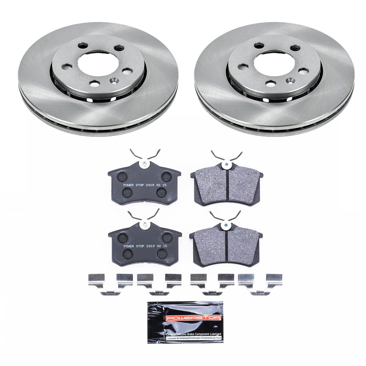 PowerStop Power Stop 00-06 Audi TT Quattro Rear Track Day SPEC Brake Kit TDSK920