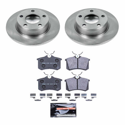 PowerStop Power Stop 01-05 Audi Allroad Quattro Rear Track Day SPEC Brake Kit TDSK940