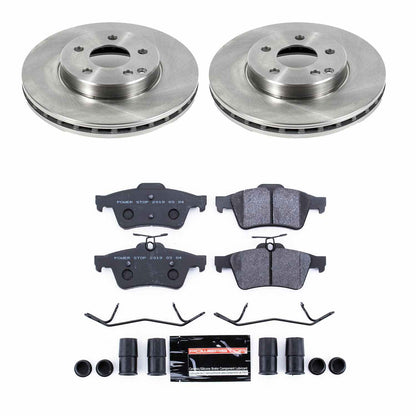 PowerStop Power Stop 03-11 Saab 9-3 Rear Track Day SPEC Brake Kit TDSK981