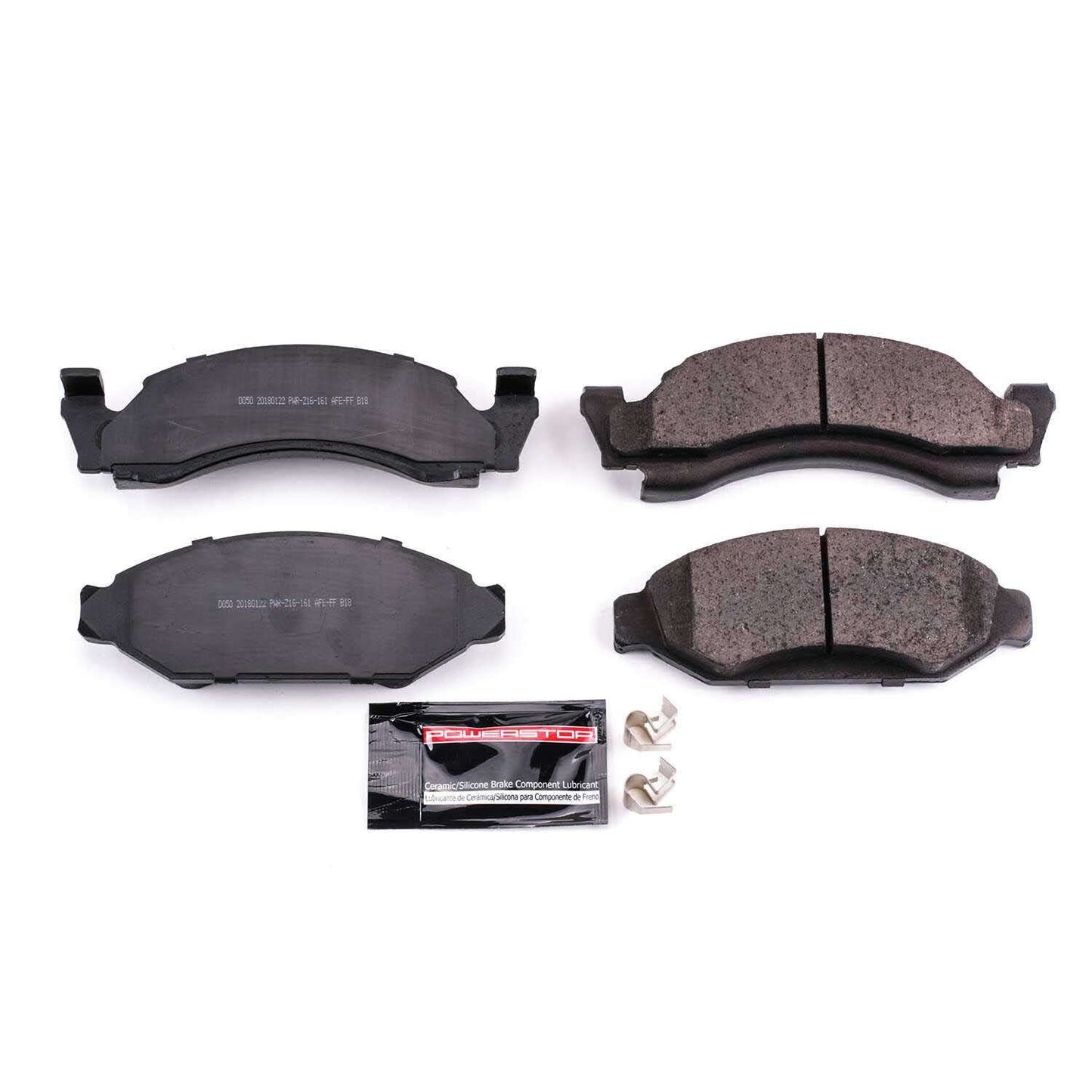 PowerStop Power Stop 76-86 Ford Bronco Front Z23 Evolution Sport Brake Pads w/Hardware Z23-050