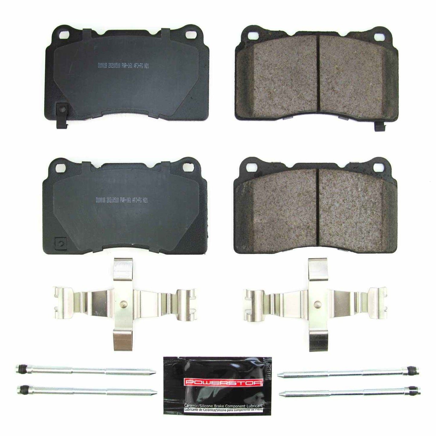 PowerStop Power Stop 17-21 Honda Civic Front Z23 Evo Sport Brake Pads w/Hardware Z23-1001B
