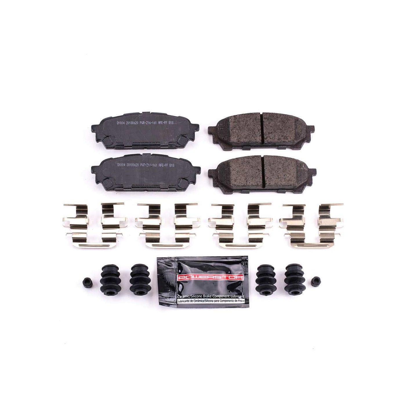 PowerStop Power Stop 05-06 Saab 9-2X Rear Z23 Evolution Sport Brake Pads w/Hardware Z23-1004