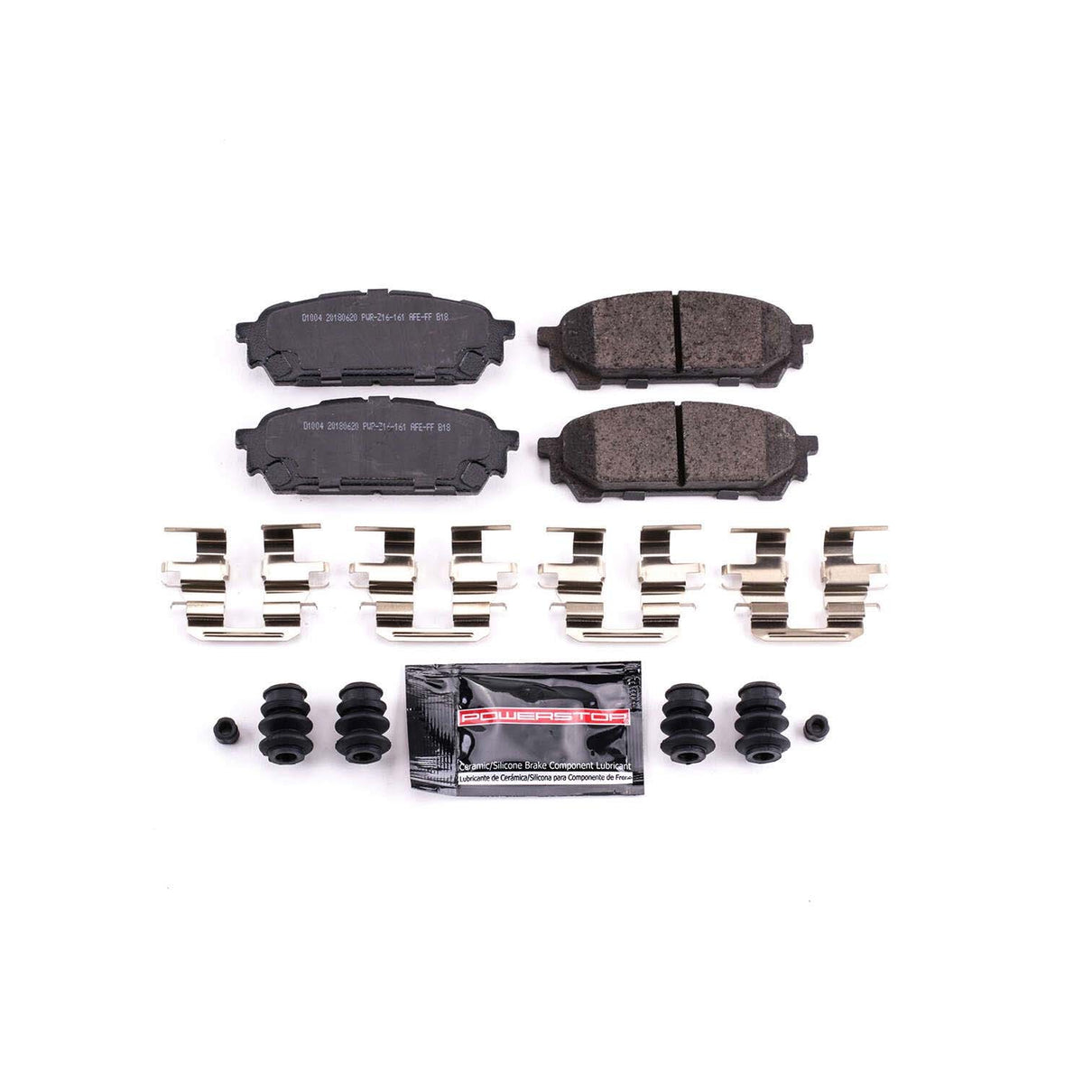 PowerStop Power Stop 05-06 Saab 9-2X Rear Z23 Evolution Sport Brake Pads w/Hardware Z23-1004