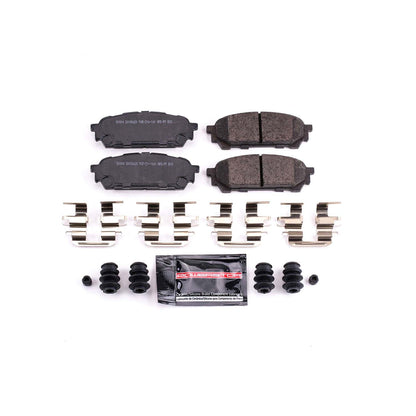 PowerStop Power Stop 05-06 Saab 9-2X Rear Z23 Evolution Sport Brake Pads w/Hardware Z23-1004