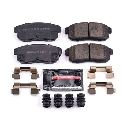 PowerStop Power Stop 04-11 Mazda RX-8 Rear Z23 Evolution Sport Brake Pads w/Hardware Z23-1008