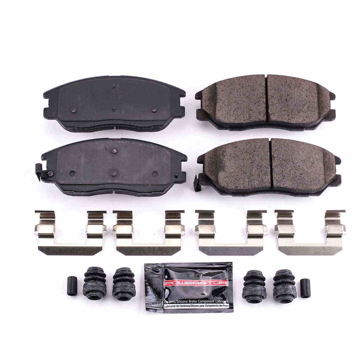 PowerStop Power Stop 03-05 Hyundai XG350 Front Z23 Evolution Sport Brake Pads w/Hardware Z23-1013