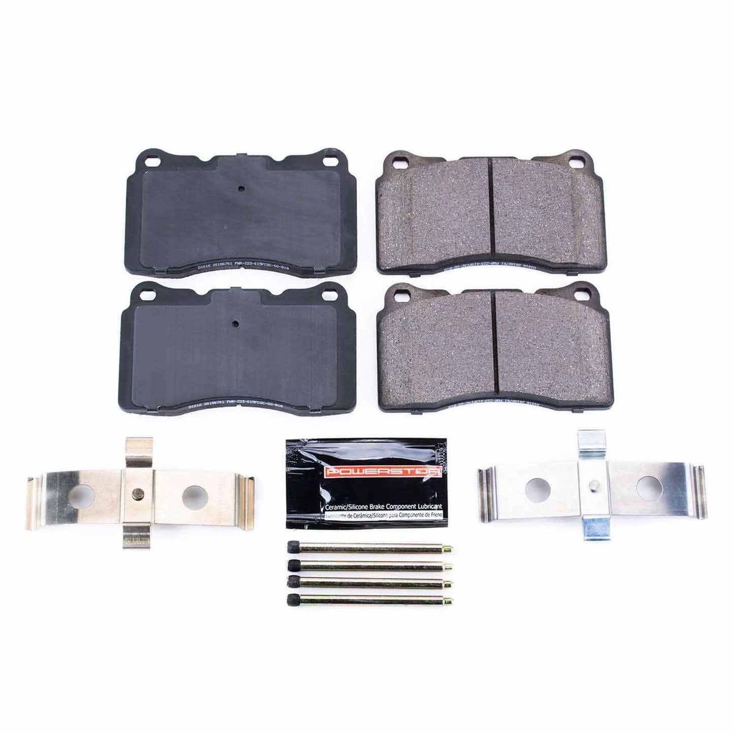 PowerStop Power Stop 04-07 Volvo V70 Front Z23 Evolution Sport Brake Pads w/Hardware Z23-1016