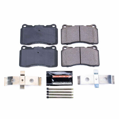 PowerStop Power Stop 04-07 Volvo V70 Front Z23 Evolution Sport Brake Pads w/Hardware Z23-1016