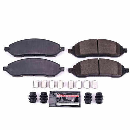 PowerStop Power Stop 04-07 Ford Freestar Front Z23 Evolution Sport Brake Pads w/Hardware Z23-1022