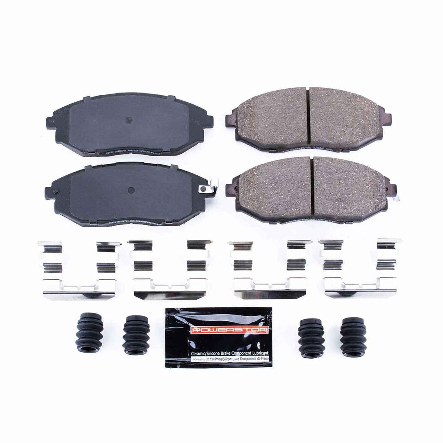 PowerStop Power Stop 04-06 Chevrolet Epica Front Z23 Evolution Sport Brake Pads w/Hardware Z23-1031