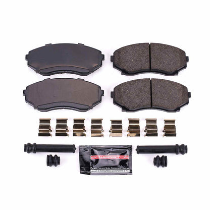 PowerStop Power Stop 92-98 Mazda MPV Front Z23 Evolution Sport Brake Pads w/Hardware Z23-1038
