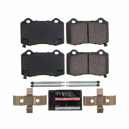 PowerStop Power Stop 04-07 Cadillac CTS Rear Z23 Evolution Sport Brake Pads w/Hardware Z23-1053