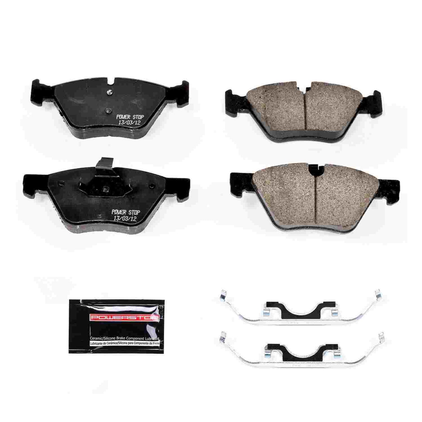 PowerStop Power Stop 2005 Jaguar Vanden Plas Front Z23 Evolution Sport Brake Pads w/Hardware Z23-1065