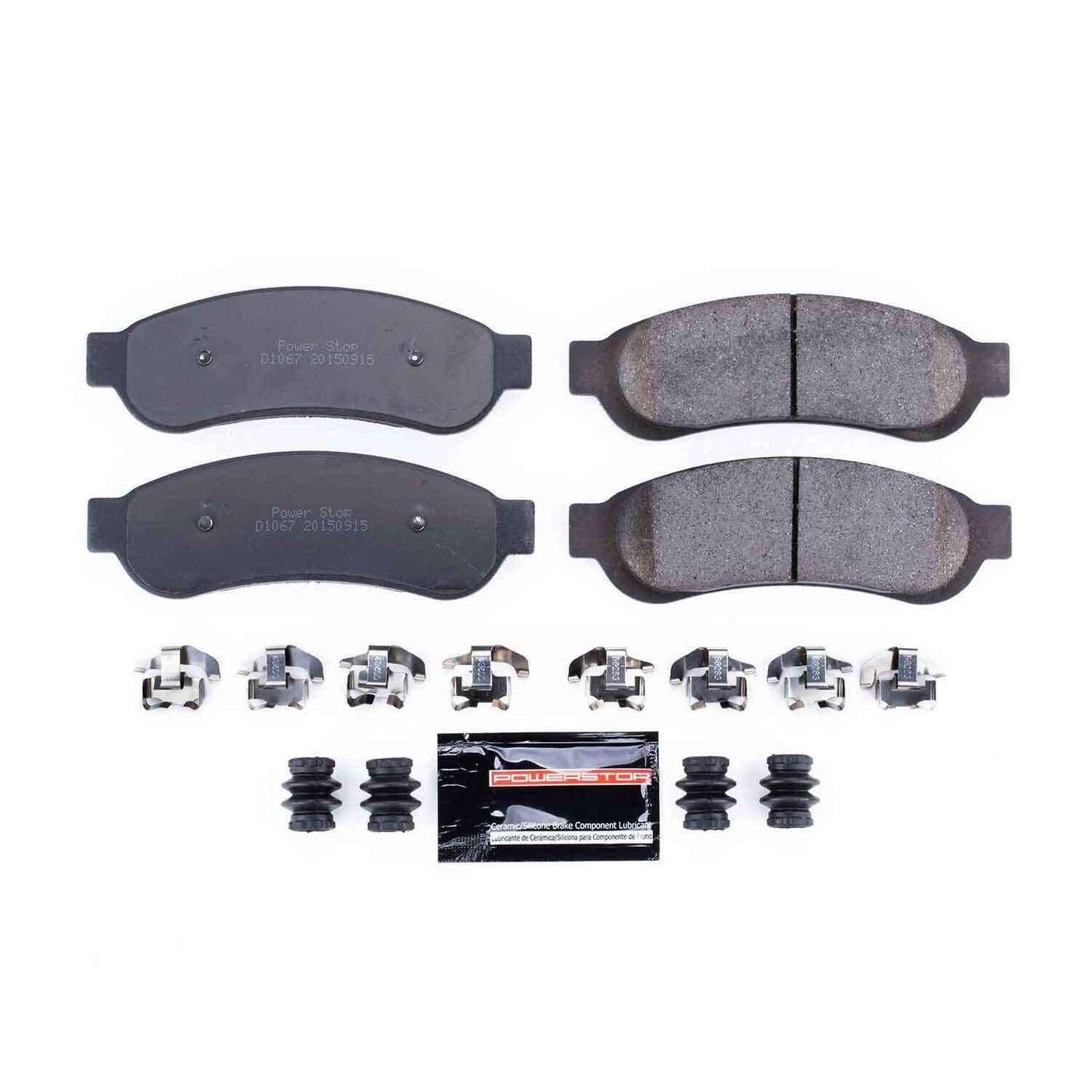 PowerStop Power Stop 07-10 Ford F-250 Super Duty Rear Z23 Evolution Sport Brake Pads w/Hardware Z23-1067