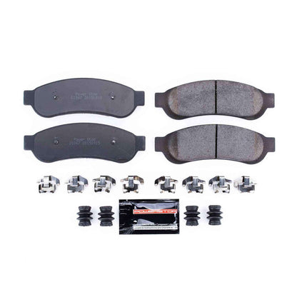 PowerStop Power Stop 07-10 Ford F-250 Super Duty Rear Z23 Evolution Sport Brake Pads w/Hardware Z23-1067