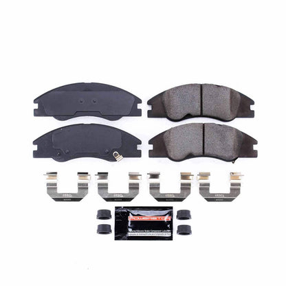 PowerStop Power Stop 05-09 Kia Spectra Front Z23 Evolution Sport Brake Pads w/Hardware Z23-1074