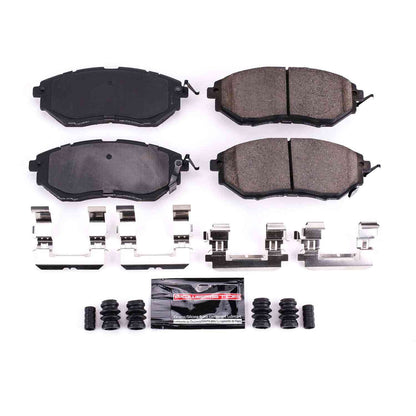 PowerStop Power Stop 06-07 Subaru B9 Tribeca Front Z23 Evolution Sport Brake Pads w/Hardware Z23-1078