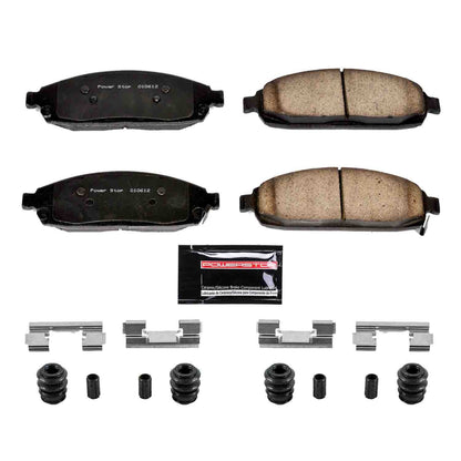 PowerStop Power Stop 06-10 Jeep Commander Front Z23 Evolution Sport Brake Pads w/Hardware Z23-1080