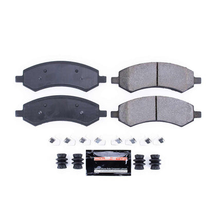 PowerStop Power Stop 07-09 Chrysler Aspen Front Z23 Evolution Sport Brake Pads w/Hardware Z23-1084