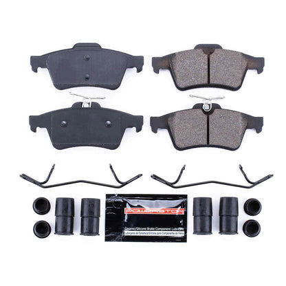 PowerStop Power Stop 09-10 Chevrolet Cobalt Rear Z23 Evolution Sport Brake Pads w/Hardware Z23-1095