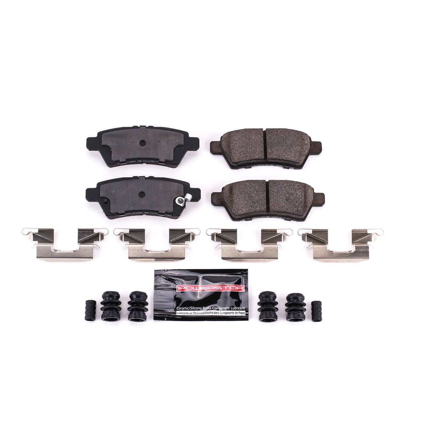 PowerStop Power Stop 05-12 Nissan Pathfinder Rear Z23 Evolution Sport Brake Pads w/Hardware Z23-1101