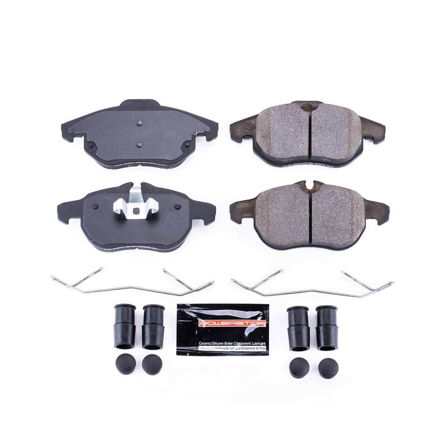 PowerStop Power Stop 06-09 Saab 9-3 Front Z23 Evolution Sport Brake Pads w/Hardware Z23-1106