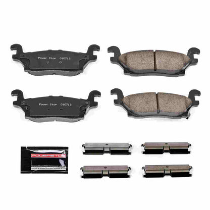 PowerStop Power Stop 06-10 Hummer H3 Rear Z23 Evolution Sport Brake Pads w/Hardware Z23-1120