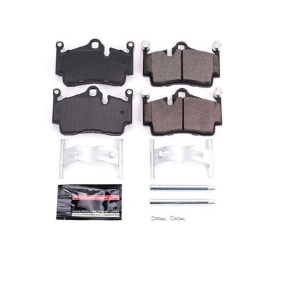 PowerStop Power Stop 17-18 Porsche 718 Boxster Rear Z23 Evolution Sport Brake Pads w/Hardware Z23-1134