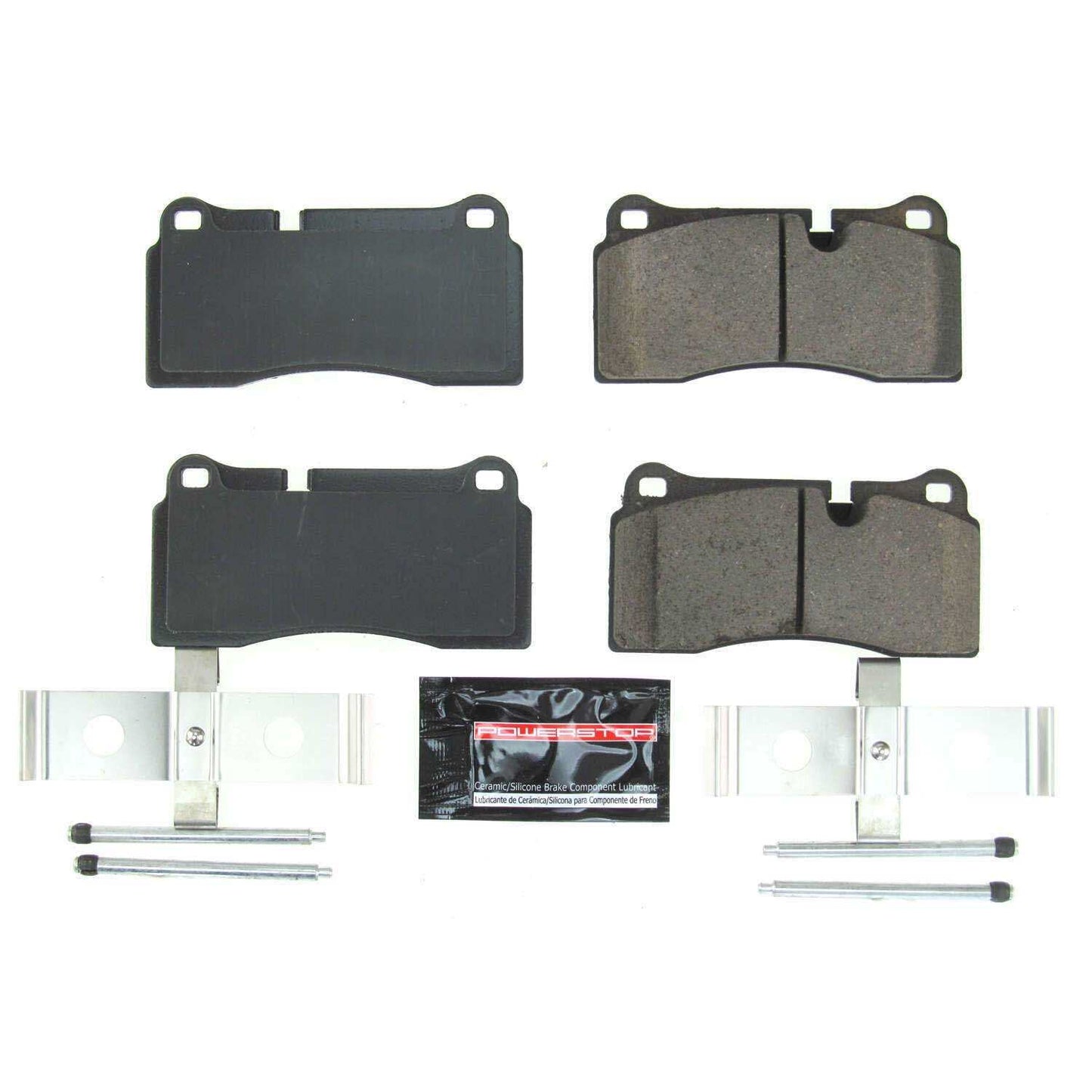 PowerStop Power Stop 08-12 Audi R8 Rear Z23 Evolution Sport Brake Pads w/Hardware Z23-1155
