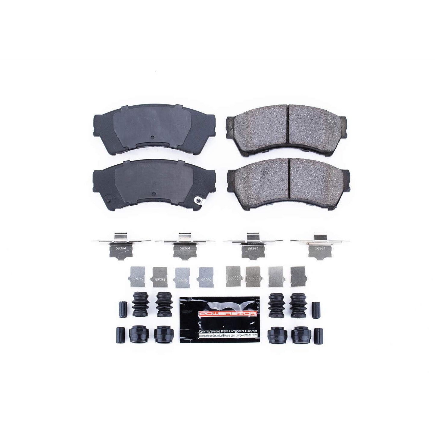 PowerStop Power Stop 06-12 Ford Fusion Front Z23 Evolution Sport Brake Pads w/Hardware Z23-1164