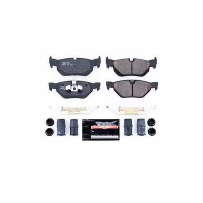 PowerStop Power Stop 07-09 BMW 323i Rear Z23 Evolution Sport Brake Pads w/Hardware Z23-1171