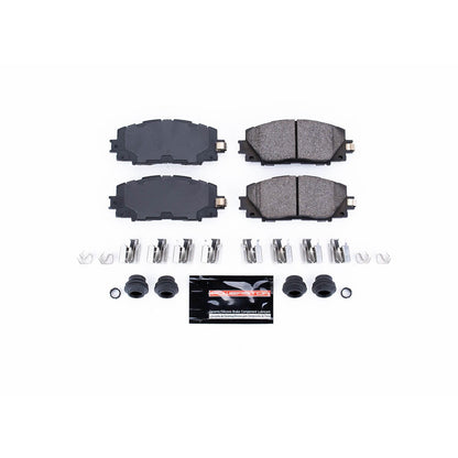 PowerStop Power Stop 2013 Scion iQ Front Z23 Evolution Sport Brake Pads w/Hardware Z23-1184