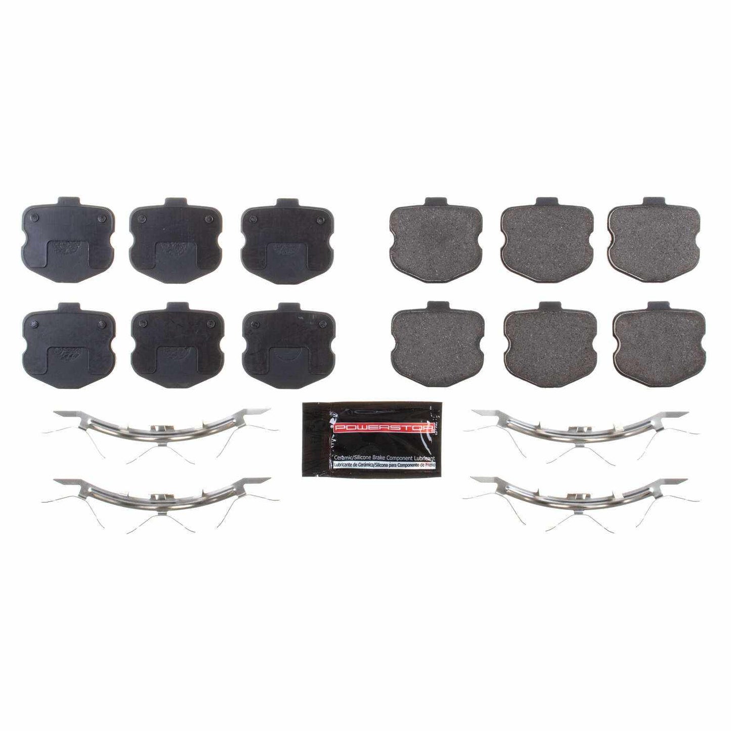 PowerStop Power Stop 06-13 Chevrolet Corvette Front Z23 Evolution Sport Brake Pads w/Hardware Z23-1185F