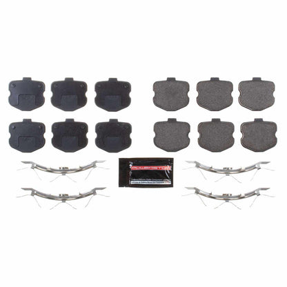 PowerStop Power Stop 06-13 Chevrolet Corvette Front Z23 Evolution Sport Brake Pads w/Hardware Z23-1185F