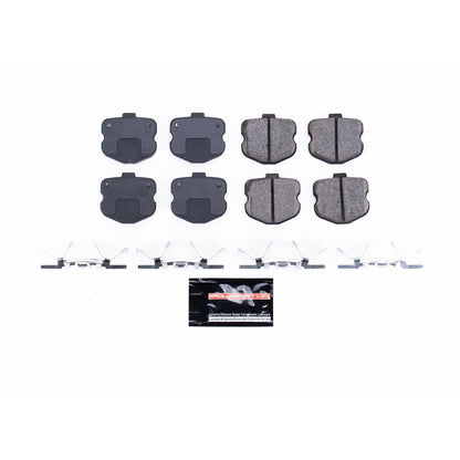 PowerStop Power Stop 06-13 Chevrolet Corvette Rear Z23 Evolution Sport Brake Pads w/Hardware Z23-1185R