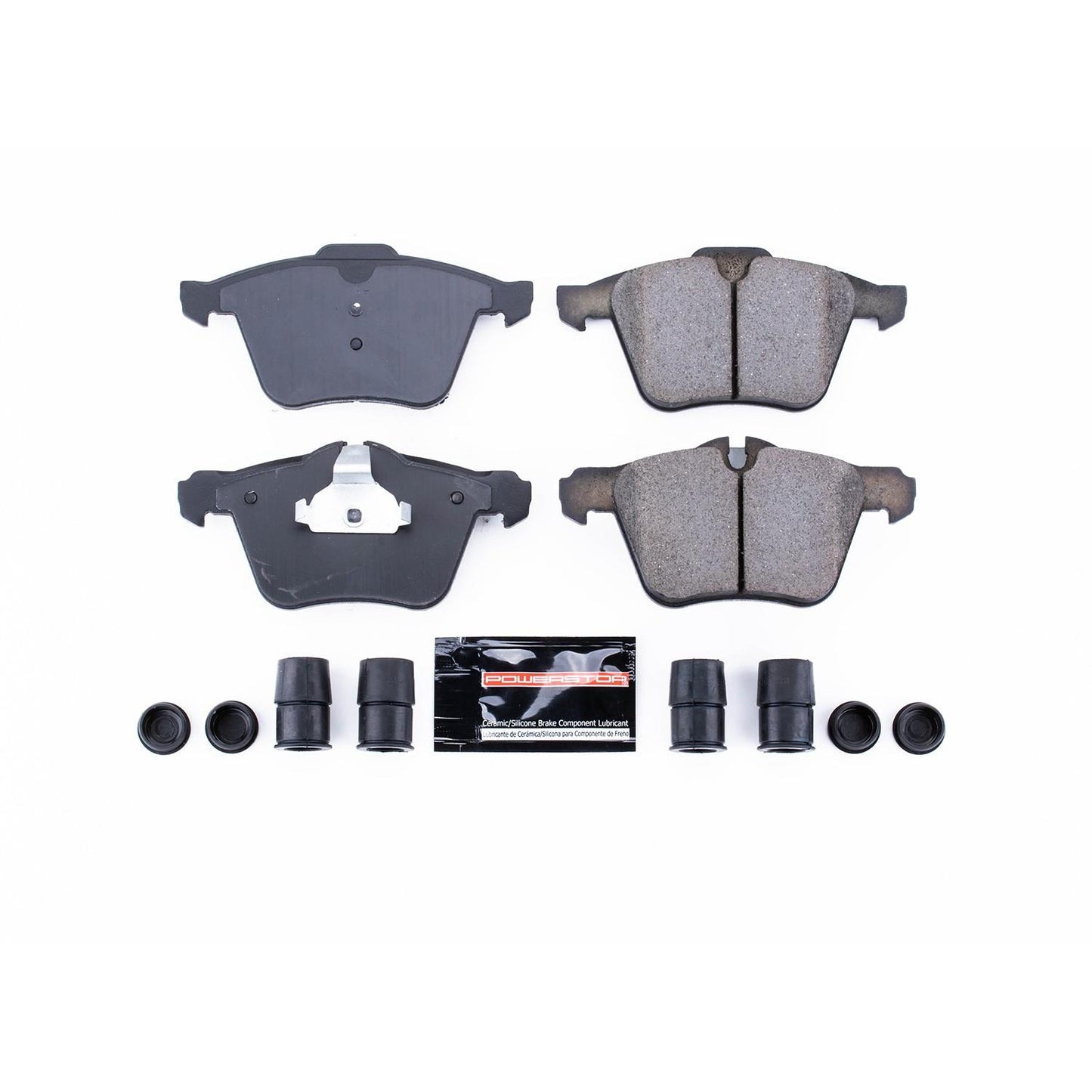 PowerStop Power Stop 06-08 Jaguar S-Type Front Z23 Evolution Sport Brake Pads w/Hardware Z23-1240
