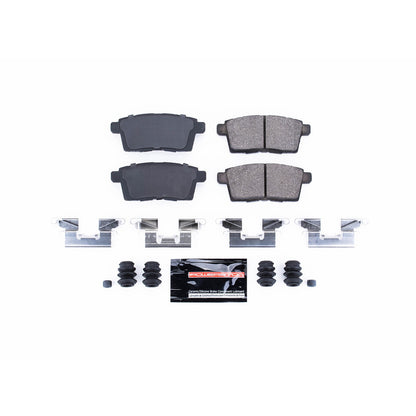 PowerStop Power Stop 07-10 Ford Edge Rear Z23 Evolution Sport Brake Pads w/Hardware Z23-1259