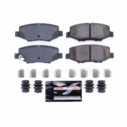 PowerStop Power Stop 07-11 Dodge Nitro Rear Z23 Evolution Sport Brake Pads w/Hardware Z23-1274