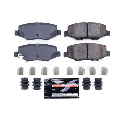 PowerStop Power Stop 07-11 Dodge Nitro Rear Z23 Evolution Sport Brake Pads w/Hardware Z23-1274