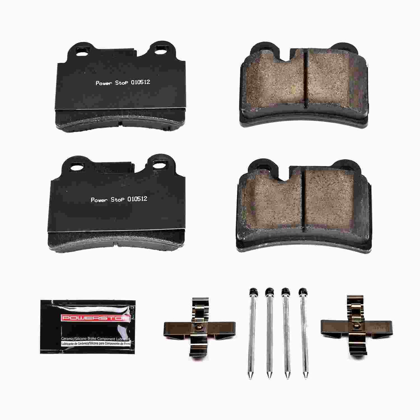 PowerStop Power Stop 06-07 Volkswagen Touareg Rear Z23 Evolution Sport Brake Pads w/Hardware Z23-1277