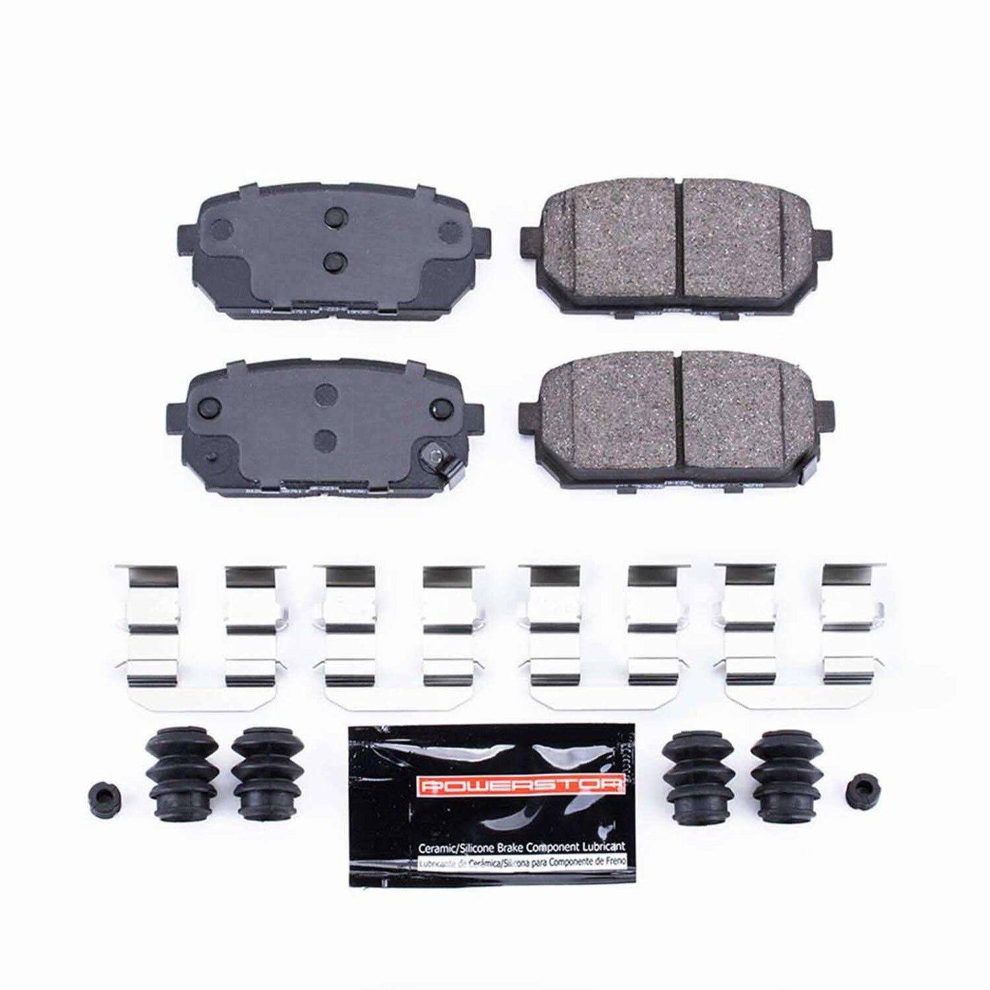 PowerStop Power Stop 07-12 Kia Rondo Rear Z23 Evolution Sport Brake Pads w/Hardware Z23-1296