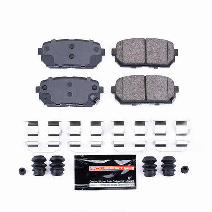 PowerStop Power Stop 07-12 Kia Rondo Rear Z23 Evolution Sport Brake Pads w/Hardware Z23-1296