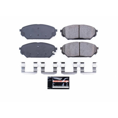 PowerStop Power Stop 07-12 Hyundai Veracruz Front Z23 Evolution Sport Brake Pads w/Hardware Z23-1301