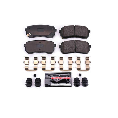 PowerStop Power Stop 07-12 Hyundai Veracruz Rear Z23 Evolution Sport Brake Pads w/Hardware Z23-1302