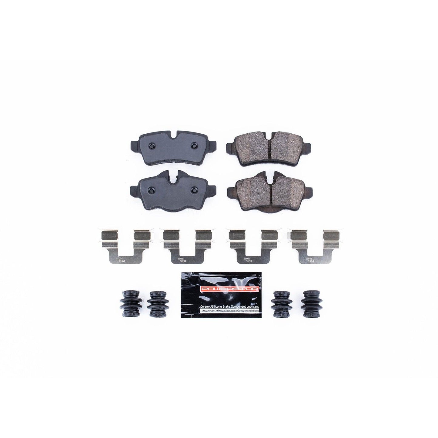 PowerStop Power Stop 07-15 Mini Cooper Rear Z23 Evolution Sport Brake Pads w/Hardware Z23-1309