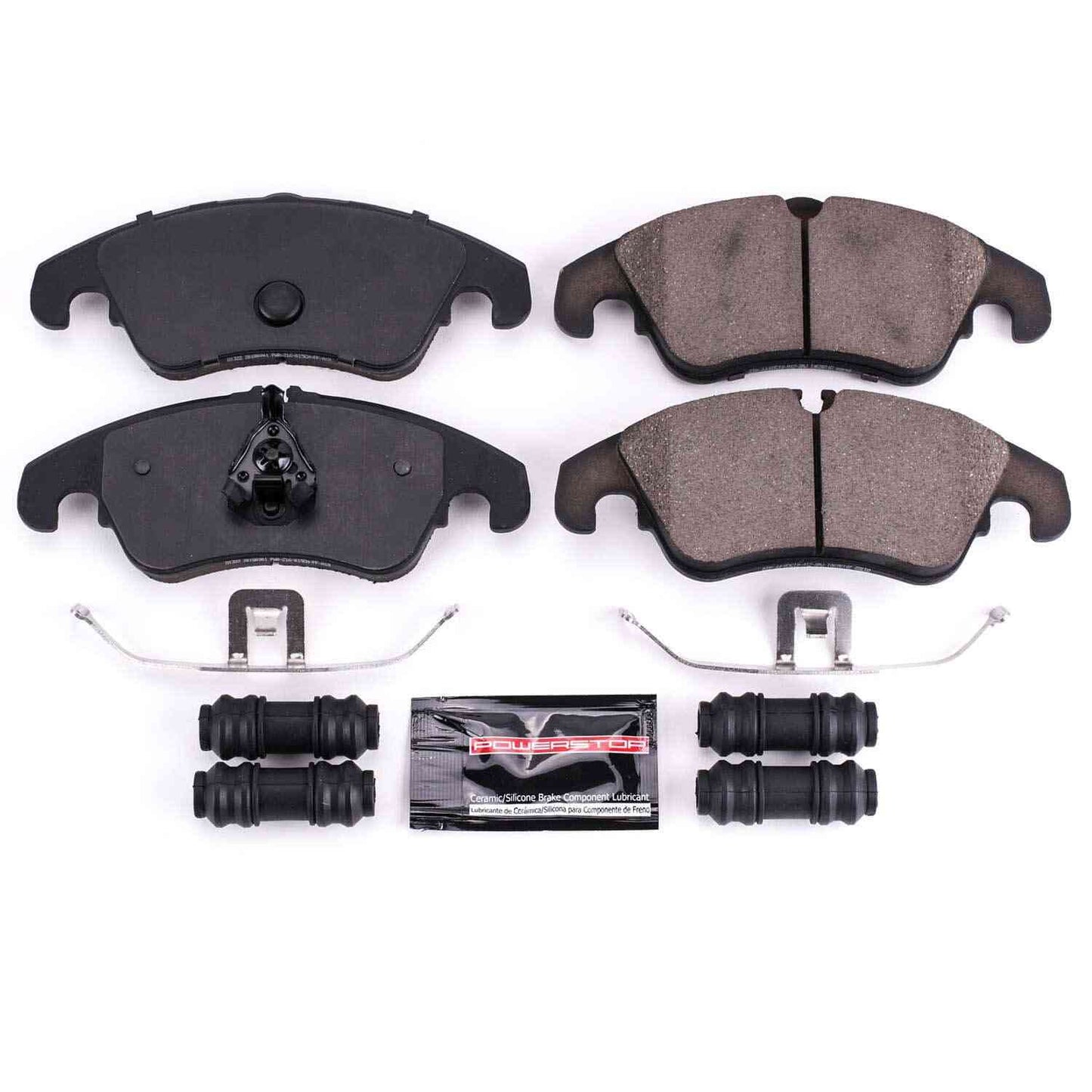 PowerStop Power Stop 10-16 Audi A4 Front Z23 Evolution Sport Brake Pads w/Hardware Z23-1322