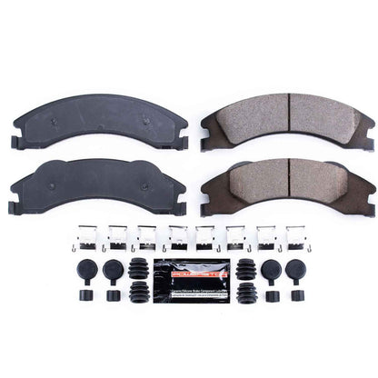 PowerStop Power Stop 08-14 Ford E-150 Rear Z23 Evolution Sport Brake Pads w/Hardware Z23-1329
