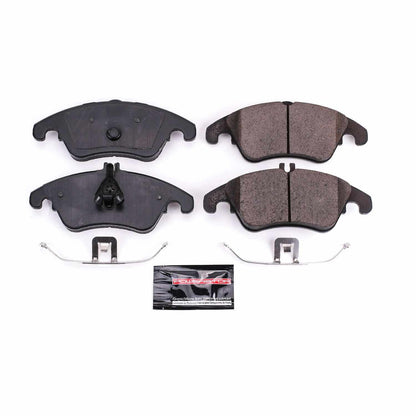 PowerStop Power Stop 12-15 Mercedes-Benz C250 Front Z23 Evolution Sport Brake Pads w/Hardware Z23-1342