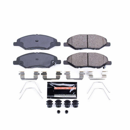 PowerStop Power Stop 09-11 Nissan Versa Front Z23 Evolution Sport Brake Pads w/Hardware Z23-1345